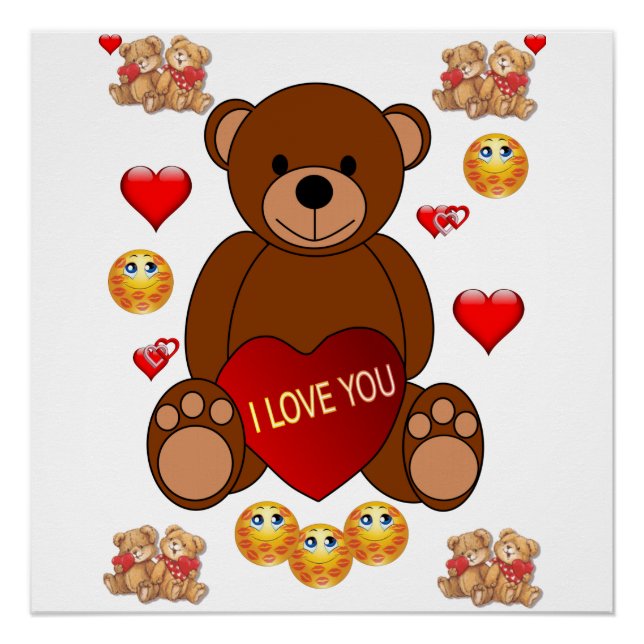 Pôster Dia de os namorados poster (Frente)