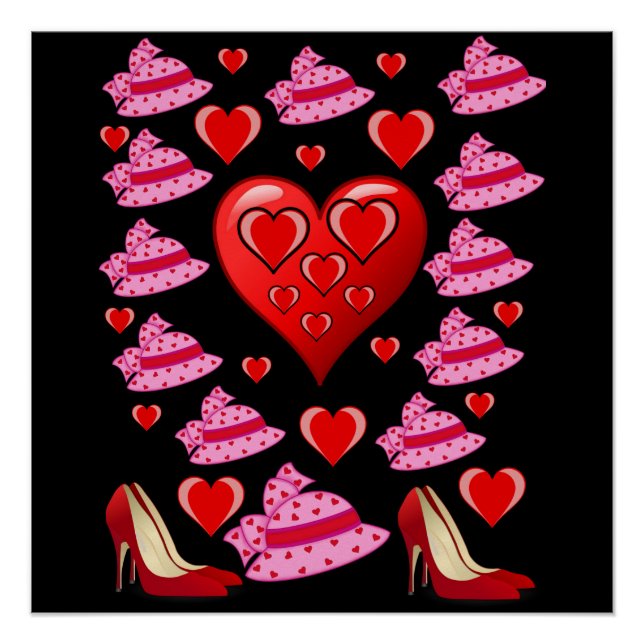 Pôster Dia de os namorados poster (Frente)