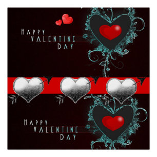 Pôster Dia de os namorados poster