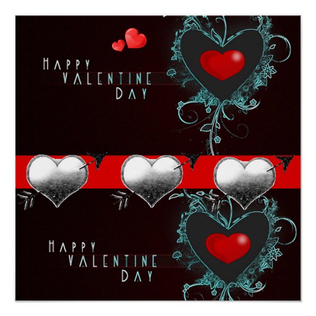 Pôster Dia de os namorados poster (Frente)