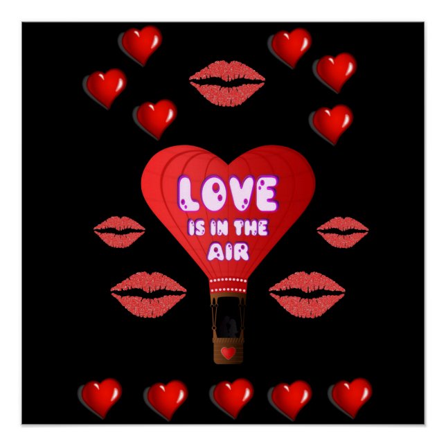 Pôster Dia de os namorados poster (Frente)