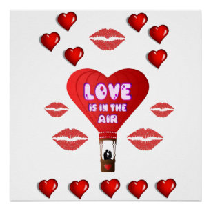 Pôster Dia de os namorados poster