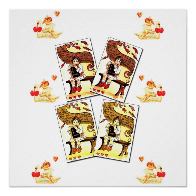 Pôster Dia de os namorados poster (Frente)