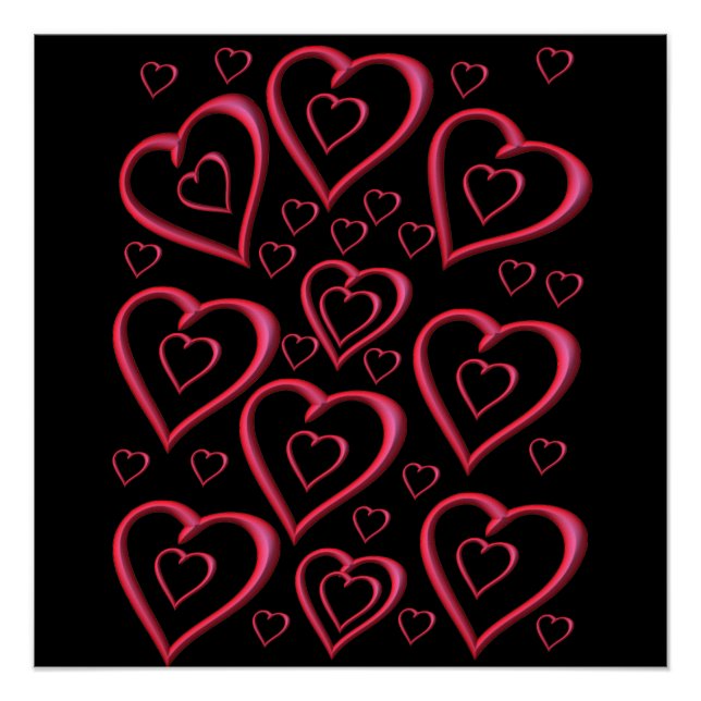 Pôster Dia de os namorados poster (Frente)