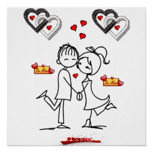 Pôster Dia de os namorados poster