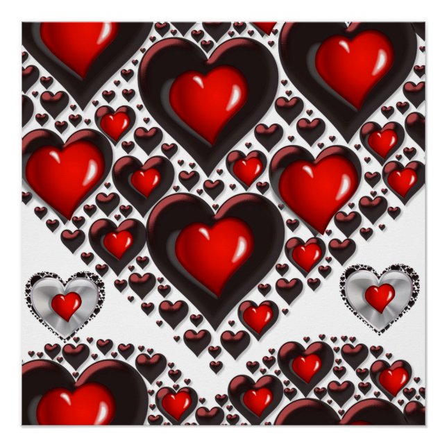 Pôster Dia de os namorados poster (Frente)