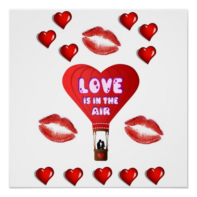 Pôster Dia de os namorados poster (Frente)