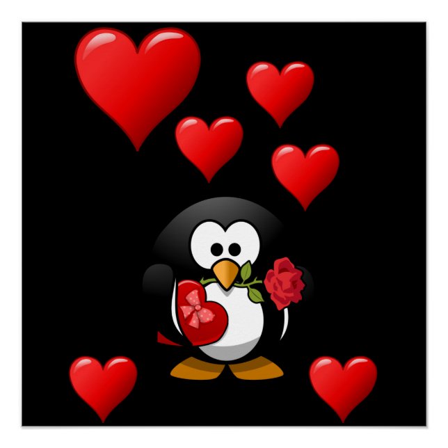 Pôster Dia de os namorados poster (Frente)