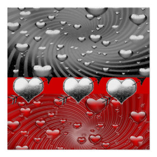 Pôster Dia de os namorados poster