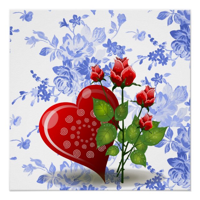 Pôster Dia de os namorados poster (Frente)