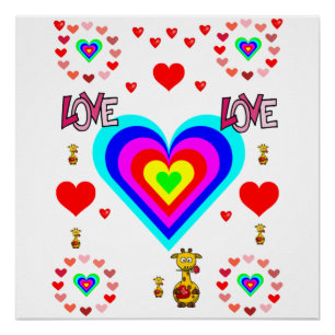 Pôster Dia de os namorados poster