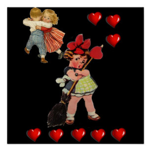 Pôster Dia de os namorados poster