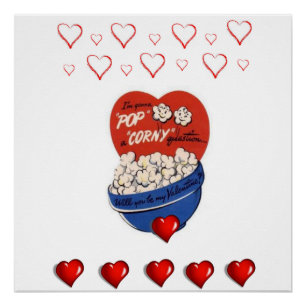 Pôster Dia de os namorados poster