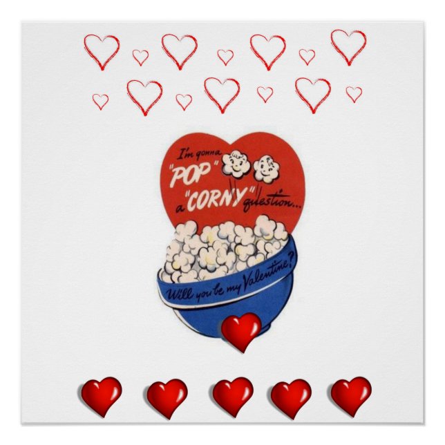 Pôster Dia de os namorados poster (Frente)