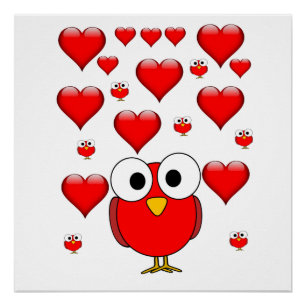 Pôster Dia de os namorados poster