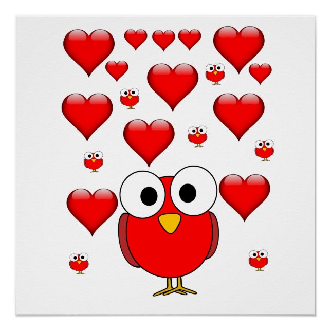 Pôster Dia de os namorados poster (Frente)