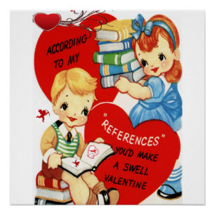 Pôster Dia de os namorados poster