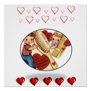 Pôster Dia de os namorados poster