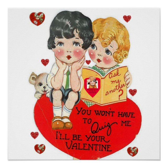 Pôster Dia de os namorados poster (Frente)