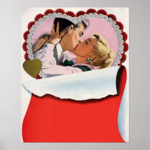 Poster Dia de os namorados Vintage, Amor e Romance