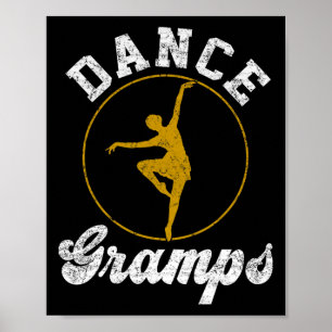 Poster Dia de os pais Dance Gramps Dance Lover