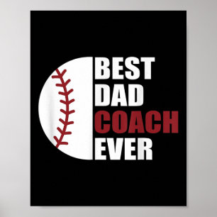Poster Dia de os pais De pai Nunca De Baseball Pai C