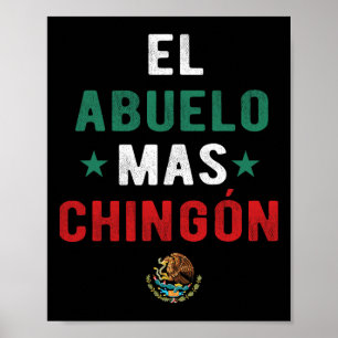Poster Dia de os pais de Professores Espanhóis El Abuelo 