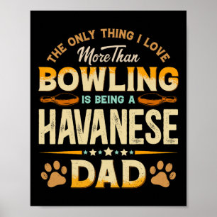 Poster Dia de os pais Engraçado - Pai Havanês Amor