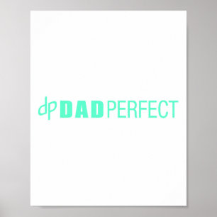 Poster Dia de os pais perfeito para o pai