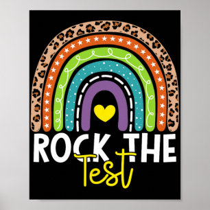 Poster Dia de Teste Agita O Dia de Teste do Professor Arc