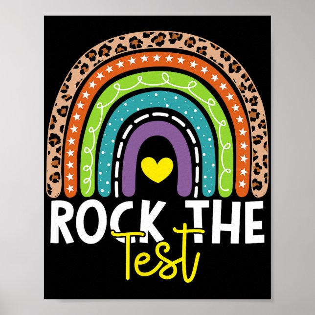 Poster Dia de Teste Agita O Dia de Teste do Professor Arc (Frente)