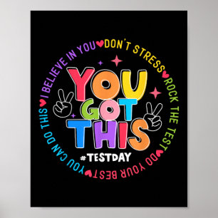 Poster Dia De Teste Agita O Dia De Teste Do Professor Que