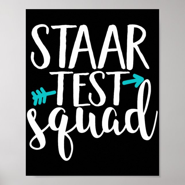 Poster Dia de Teste de Professores Elementares do Esquadr (Frente)