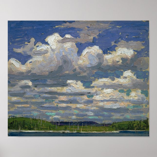 Poster Dia de Verão | Tom Thomson | (Frente)