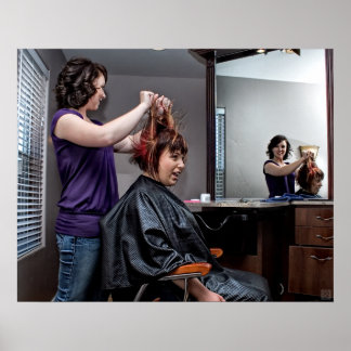 Pôster Dia do cabelo ruim