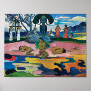 Poster Dia do Deus Paul Gauguin