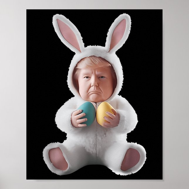 Poster Dia do Felz pascoa da Páscoa Engraçado (Frente)
