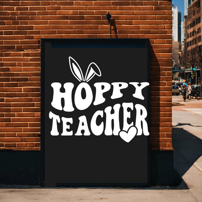 Pôster Dia do felz pascoa - Ovo da Páscoa Kawai (Criador carregado)