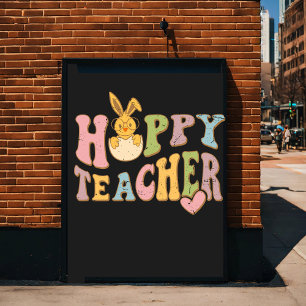 Pôster Dia do felz pascoa - Ovos da Páscoa Engraçados