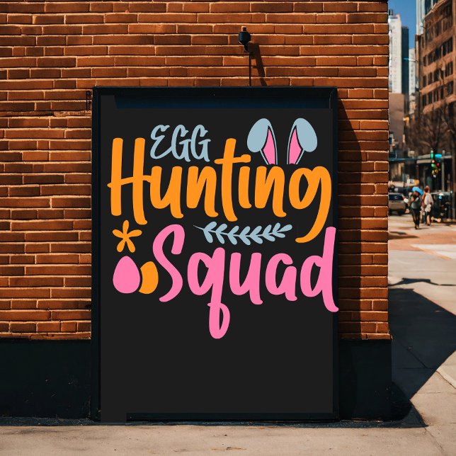 Pôster Dia do felz pascoa - Ovos sobrevoando (Criador carregado)