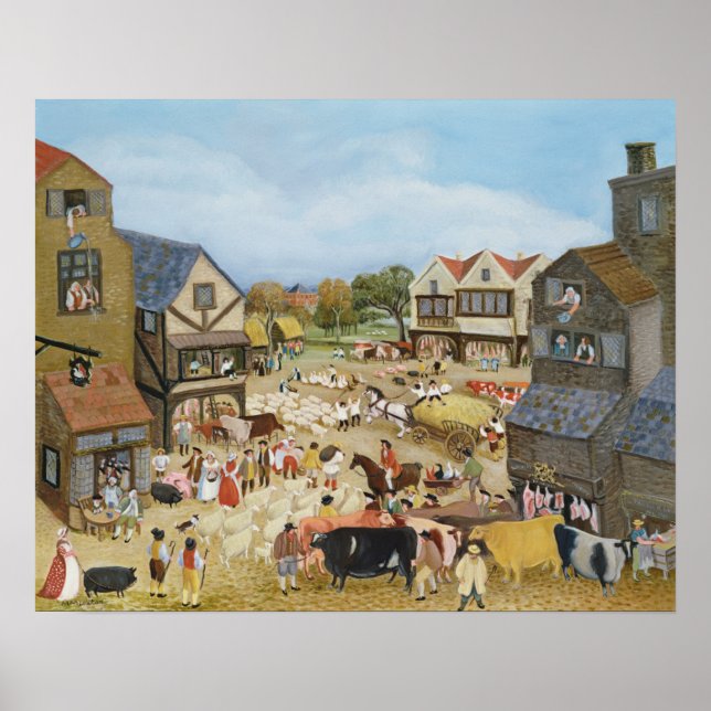 Poster Dia do Mercado (Frente)