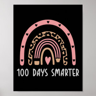 Poster Dia Do Professor Figurino 100 Dias Mais Inteligent