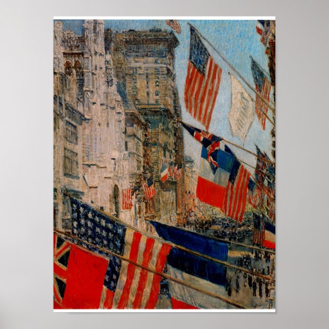 Poster Dia dos Aliados, maio de 1917 (Frente)