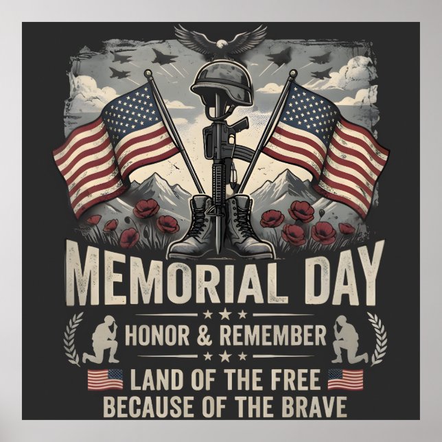 Poster dia dos memoriais (Frente)
