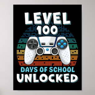 Poster Dia Dos Meninos Escolares Meninas 100 Dias De Esco