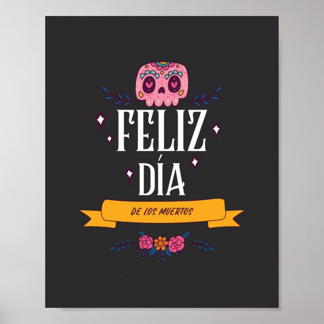 Poster Dia dos Mortos (Frente)