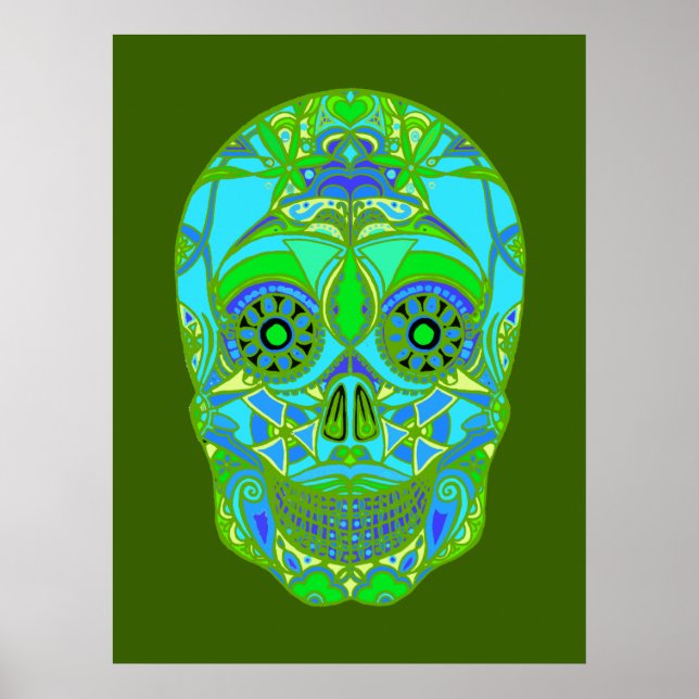 Pôster Dia dos Mortos 3 (Frente)