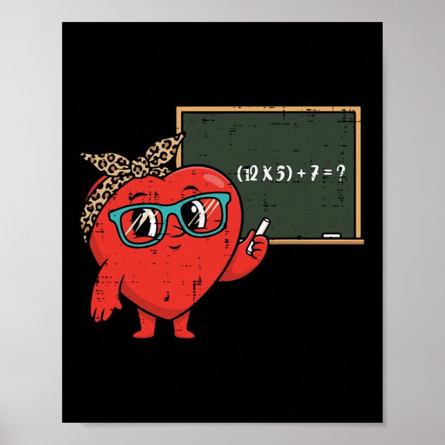 Poster Dia dos Namorados Professor 6 7 Equação Matemática (Frente)