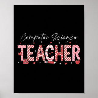 Poster Dia dos Namorados Professor de Ciência da Computaç