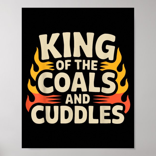 Poster Dia dos Pais Churrasco Pai Grillmaster Papai (Frente)